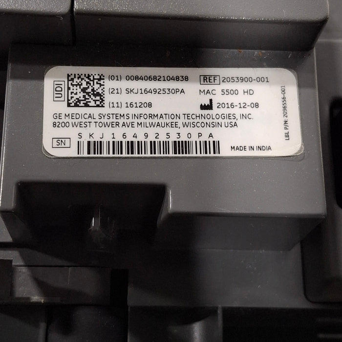 GE Healthcare GE Healthcare MAC 5500 HD ECG without CAM Module Cardiology reLink Medical