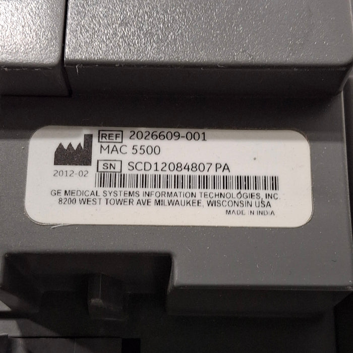 GE Healthcare MAC 5500 ECG with CAM Module