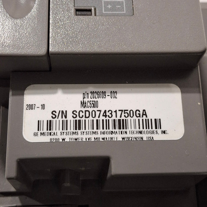 GE Healthcare GE Healthcare MAC 5500 ECG without CAM Module Cardiology reLink Medical