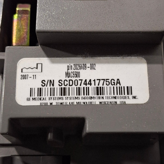 GE Healthcare GE Healthcare MAC 5500 ECG without CAM Module Cardiology reLink Medical