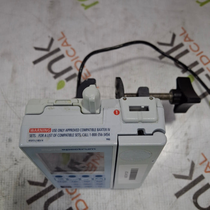 Baxter Baxter Sigma Spectrum 6.05.14 with B/G Battery Infusion Pump Infusion Pump reLink Medical