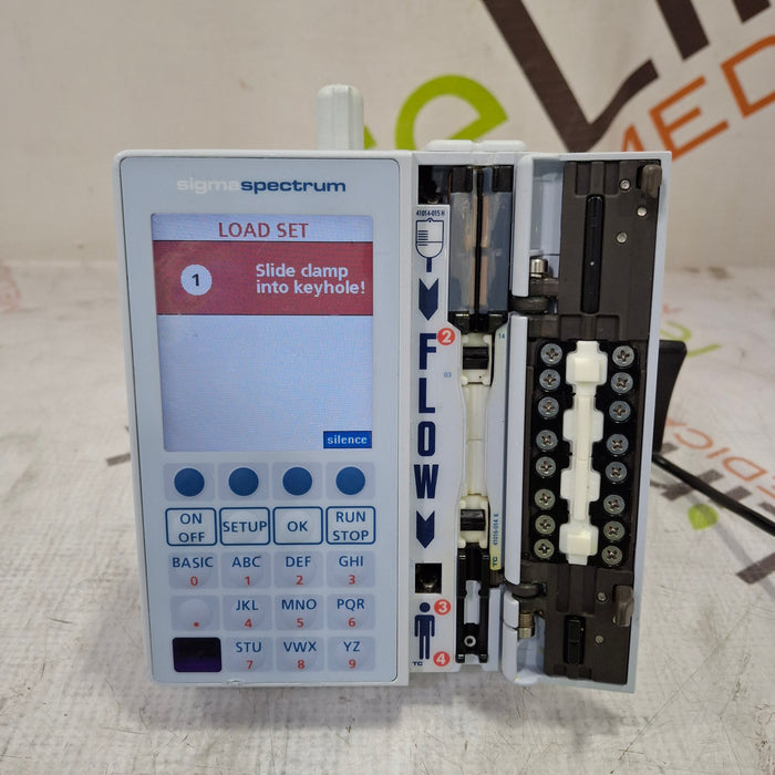 Baxter Baxter Sigma Spectrum 6.05.14 with B/G Battery Infusion Pump Infusion Pump reLink Medical