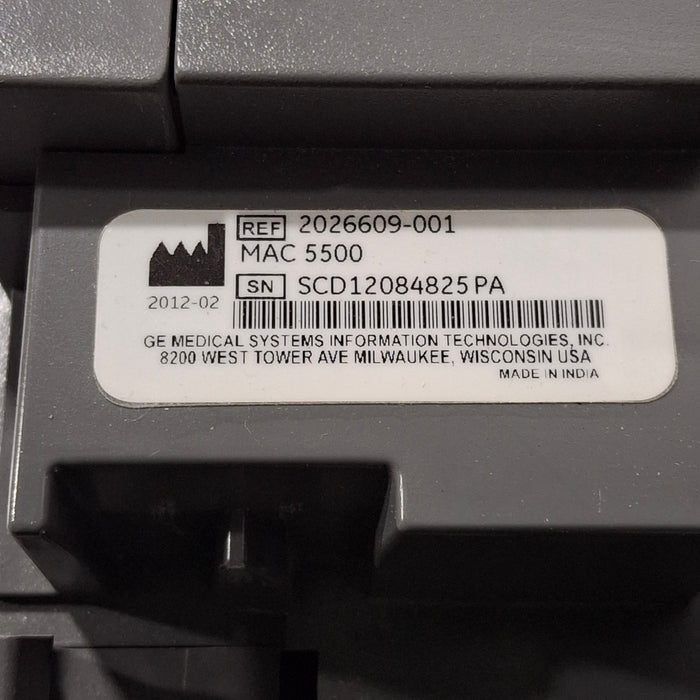 GE Healthcare GE Healthcare MAC 5500 ECG without CAM Module Cardiology reLink Medical