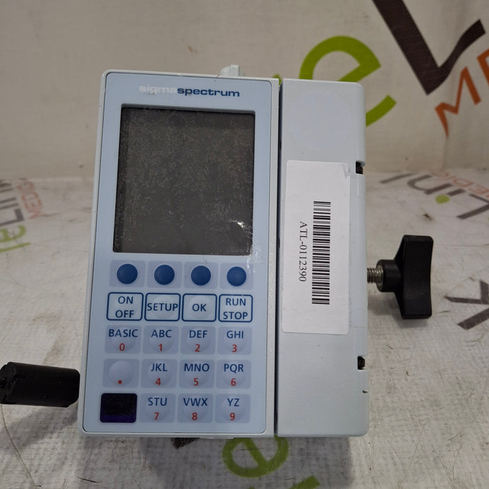 Baxter Baxter Sigma Spectrum 6.05.14 with B/G Battery Infusion Pump Infusion Pump reLink Medical