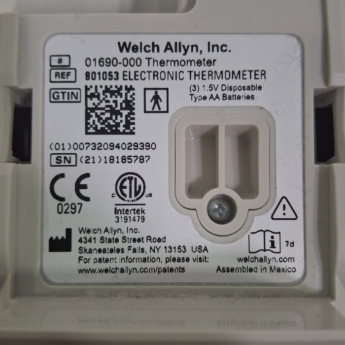 Welch Allyn Welch Allyn SureTemp Plus 690 Thermometer Diagnostic Exam Equipment reLink Medical