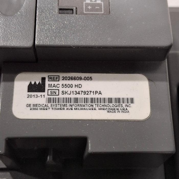 GE Healthcare GE Healthcare MAC 5500 HD ECG without CAM Module Cardiology reLink Medical