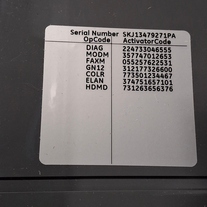 GE Healthcare GE Healthcare MAC 5500 HD ECG without CAM Module Cardiology reLink Medical