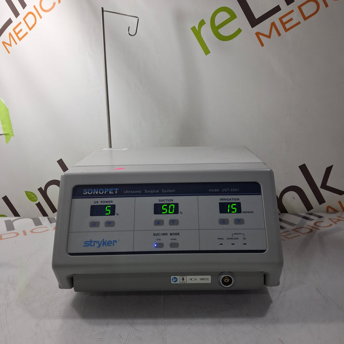 Stryker SonoPet Omni UST-2001 Ultrasonic Surgical System