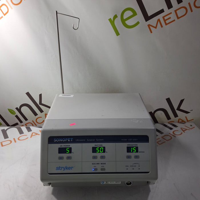 Stryker SonoPet Omni UST-2001 Ultrasonic Surgical System