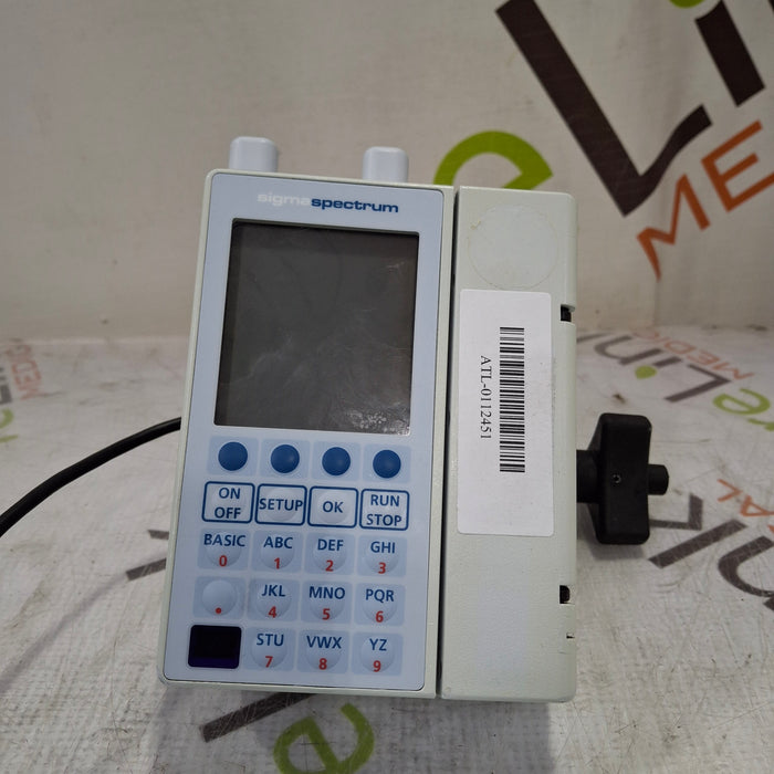 Baxter Baxter Sigma Spectrum 6.05.14 with A/B/G/N Battery Infusion Pump Infusion Pump reLink Medical