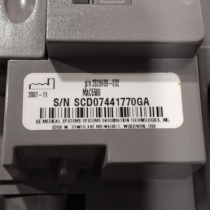 GE Healthcare GE Healthcare MAC 5500 ECG without CAM Module Cardiology reLink Medical