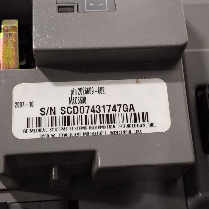 GE Healthcare GE Healthcare MAC 5500 ECG without CAM Module Cardiology reLink Medical