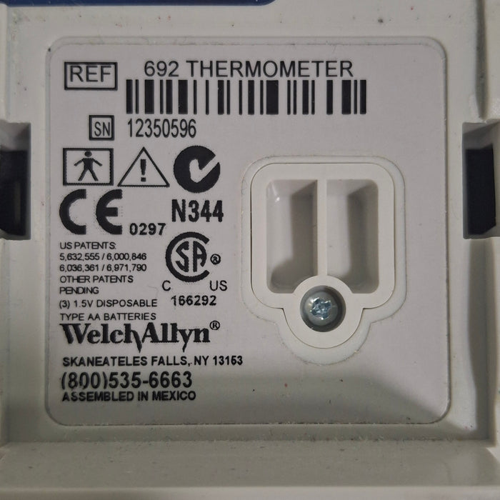 Welch Allyn Welch Allyn SureTemp Plus 692 Thermometer Diagnostic Exam Equipment reLink Medical