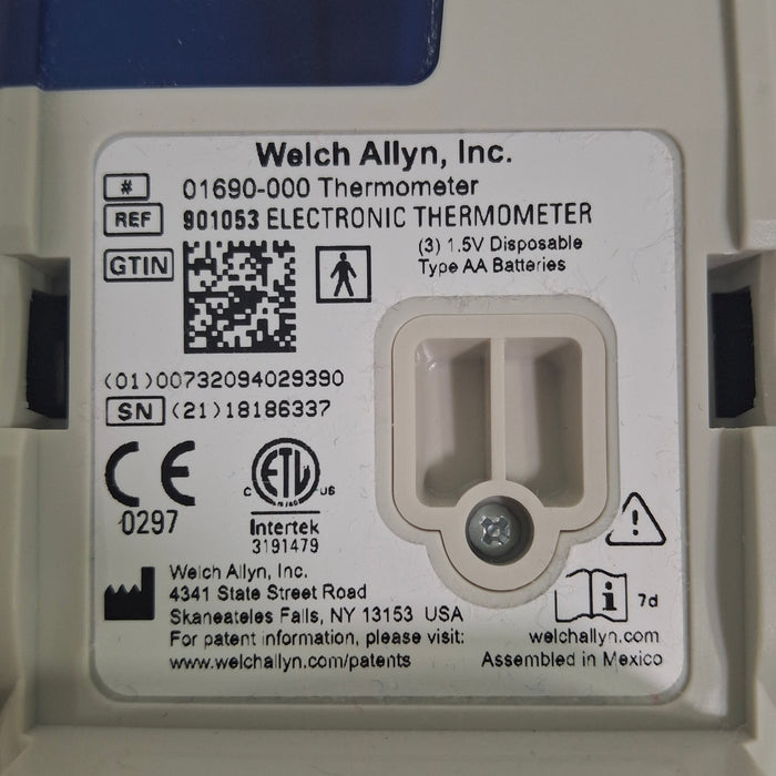 Welch Allyn SureTemp Plus 690 Thermometer