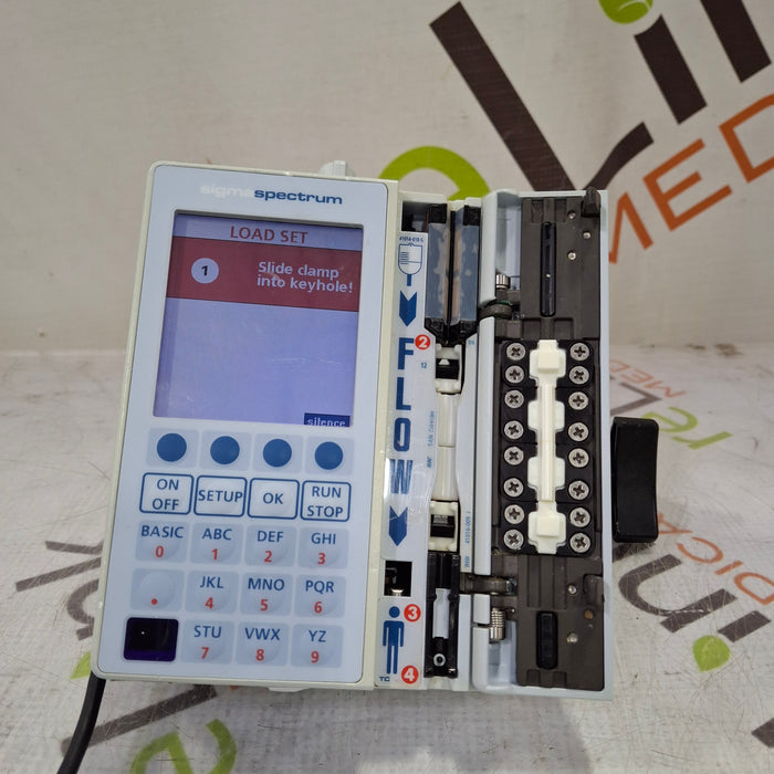 Baxter Baxter Sigma Spectrum 6.05.14 with B/G Battery Infusion Pump Infusion Pump reLink Medical