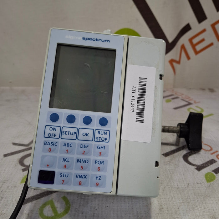 Baxter Baxter Sigma Spectrum 6.05.14 with B/G Battery Infusion Pump Infusion Pump reLink Medical