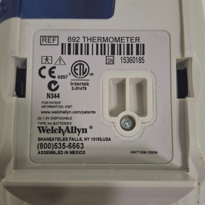 Welch Allyn SureTemp Plus 692 Thermometer