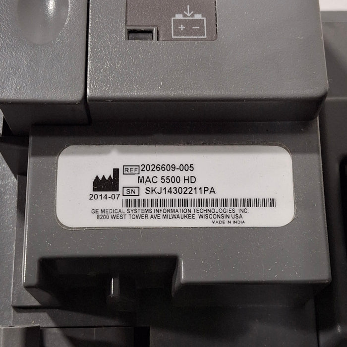 GE Healthcare GE Healthcare MAC 5500 HD ECG without CAM Module Cardiology reLink Medical