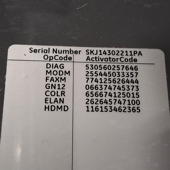 GE Healthcare GE Healthcare MAC 5500 HD ECG without CAM Module Cardiology reLink Medical