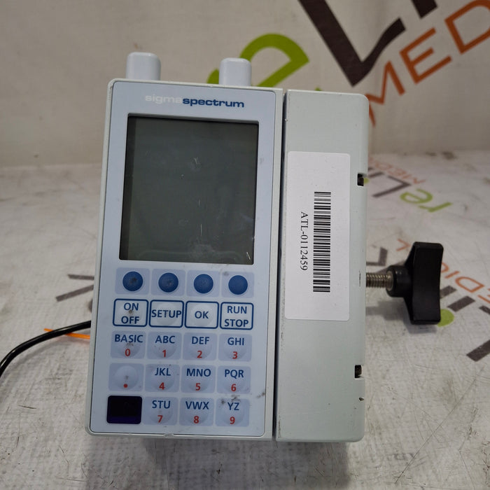 Baxter Baxter Sigma Spectrum 6.05.14 with A/B/G/N Battery Infusion Pump Infusion Pump reLink Medical