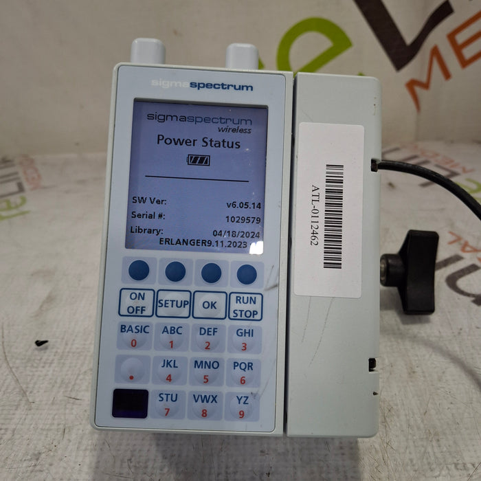 Baxter Baxter Sigma Spectrum 6.05.14 with A/B/G/N Battery Infusion Pump Infusion Pump reLink Medical