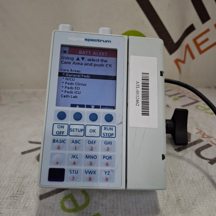 Baxter Baxter Sigma Spectrum 6.05.14 with A/B/G/N Battery Infusion Pump Infusion Pump reLink Medical