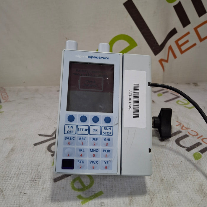 Baxter Baxter Sigma Spectrum 6.05.14 with A/B/G/N Battery Infusion Pump Infusion Pump reLink Medical