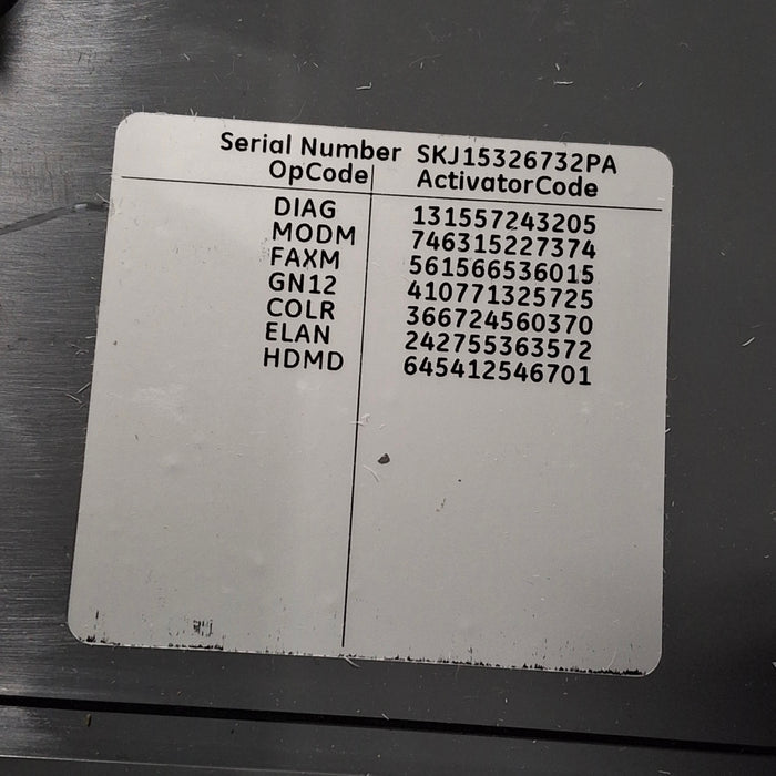 GE Healthcare GE Healthcare MAC 5500 HD ECG without CAM Module Cardiology reLink Medical