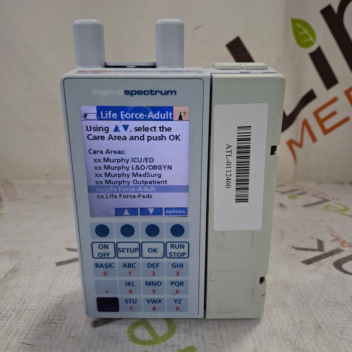 Baxter Baxter Sigma Spectrum 6.05.14 with A/B/G/N Battery Infusion Pump Infusion Pump reLink Medical