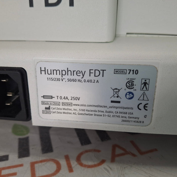 Carl Zeiss Humphrey 710 Visual Field Analyzer