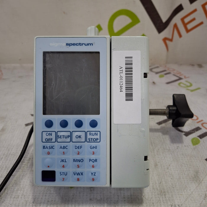 Baxter Sigma Spectrum with B/G Battery Infusion Pump