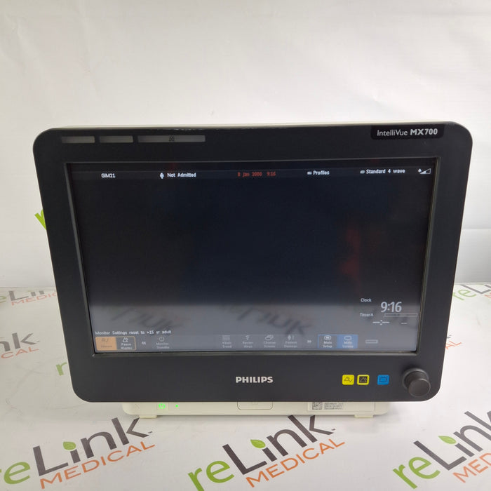 Philips Philips MX700 Bedside Patient Monitor Patient Monitors reLink Medical