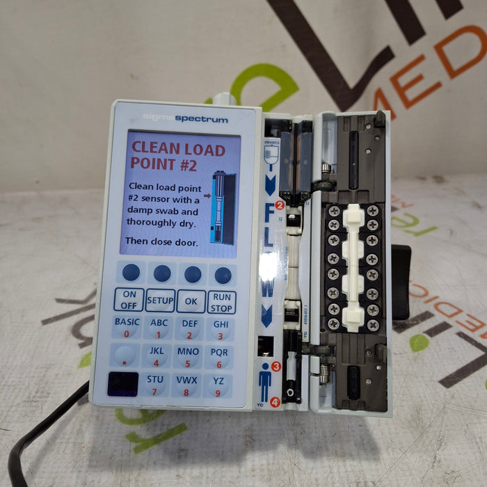 Baxter Baxter Sigma Spectrum 6.05.14 with B/G Battery Infusion Pump Infusion Pump reLink Medical