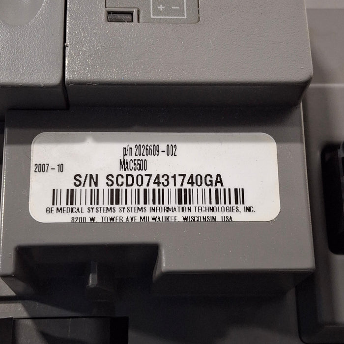 GE Healthcare GE Healthcare MAC 5500 ECG without CAM Module Cardiology reLink Medical
