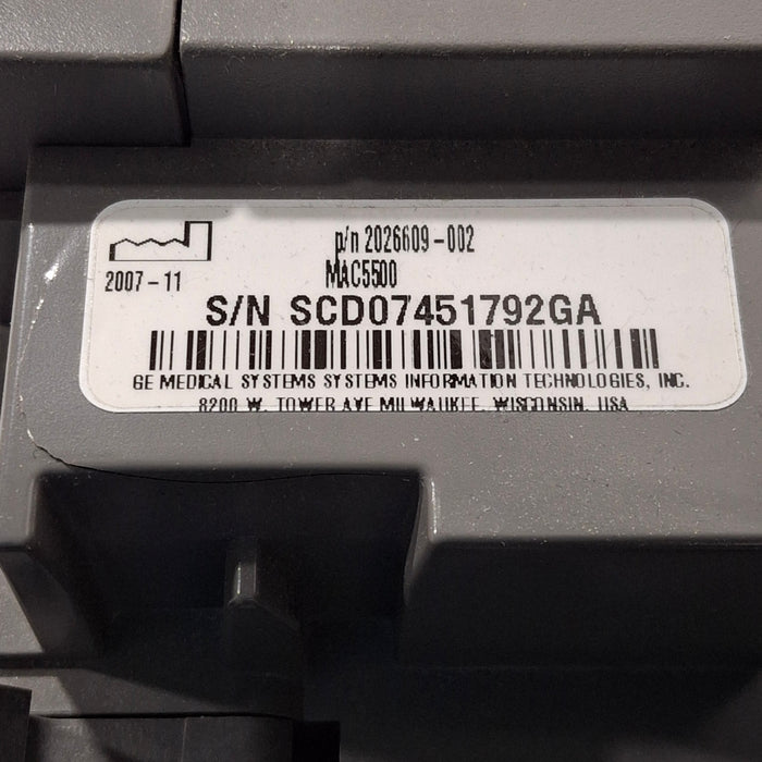 GE Healthcare GE Healthcare MAC 5500 ECG without CAM Module Cardiology reLink Medical