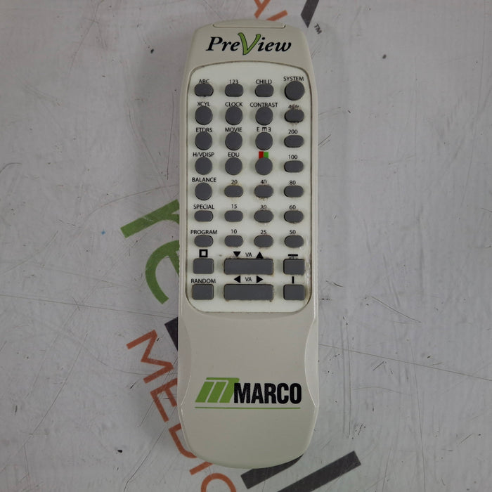 Marco PreView Visual Acuity System
