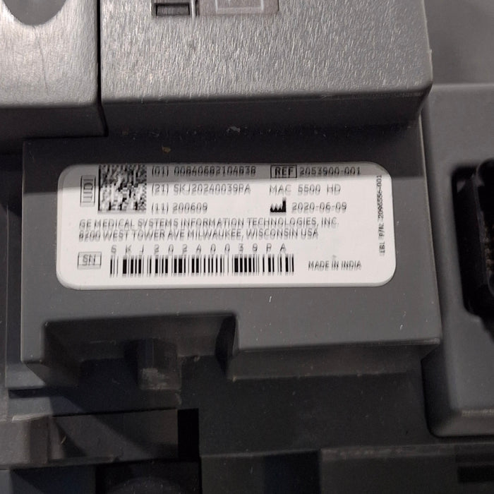 GE Healthcare GE Healthcare MAC 5500 HD ECG with CAM Module Cardiology reLink Medical