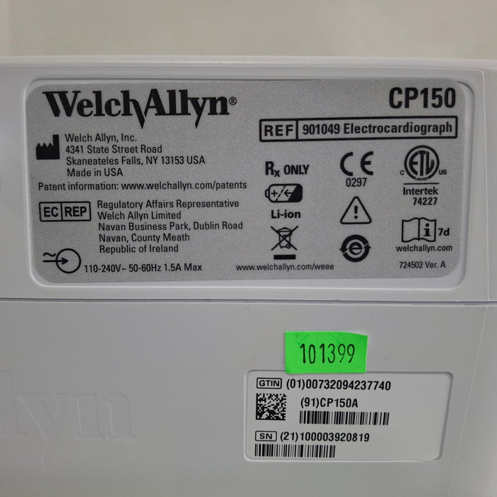Welch Allyn Welch Allyn CP150 ECG Cardiology reLink Medical