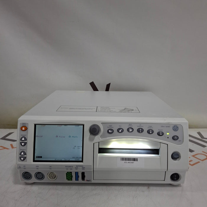 GE Healthcare GE Healthcare Corometrics 250cx Series Model 259cx-c Fetal Monitor Patient Monitors reLink Medical