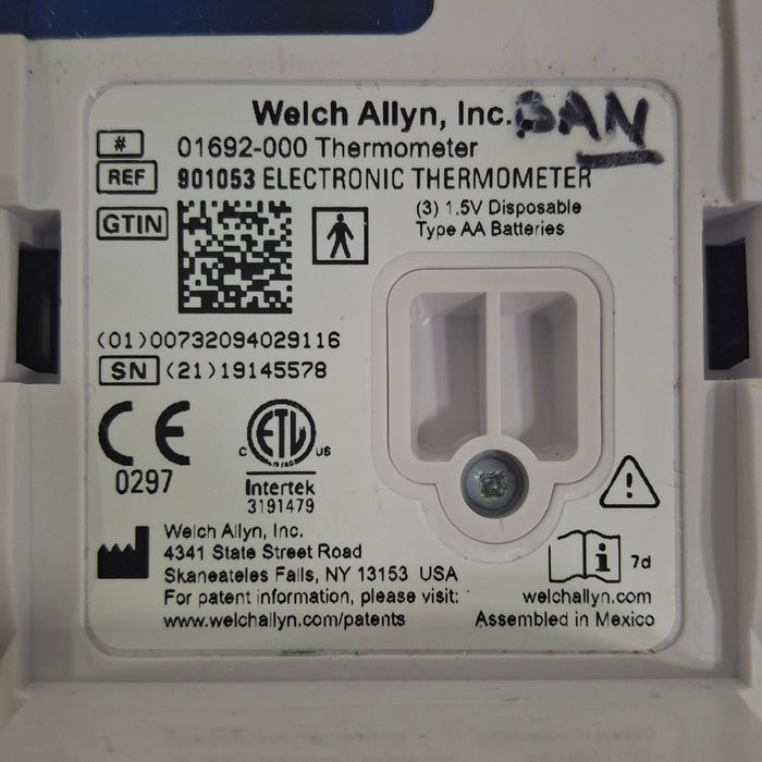 Welch Allyn Welch Allyn SureTemp Plus 692 Thermometer Diagnostic Exam Equipment reLink Medical