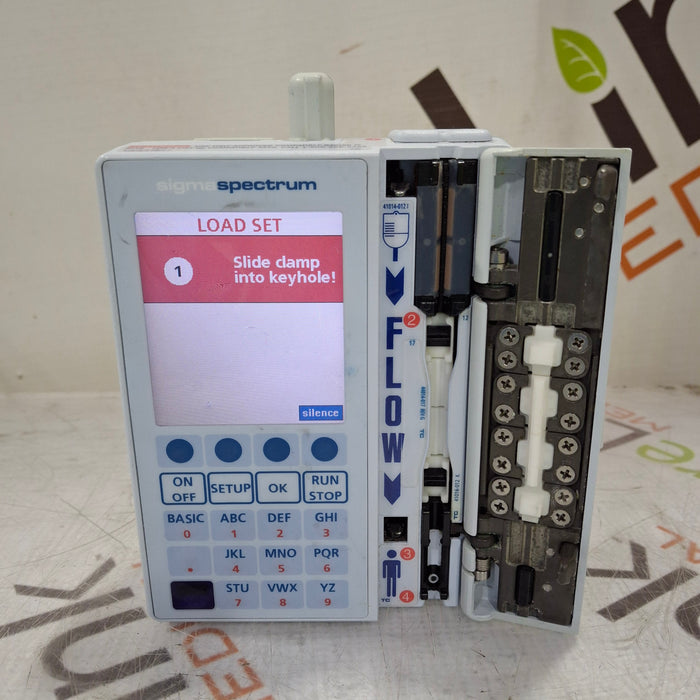 Baxter Baxter Sigma Spectrum 6.05.14 with B/G Battery Infusion Pump Infusion Pump reLink Medical