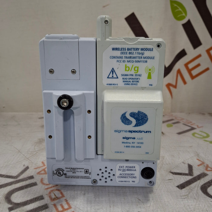 Baxter Baxter Sigma Spectrum 6.05.14 with B/G Battery Infusion Pump Infusion Pump reLink Medical