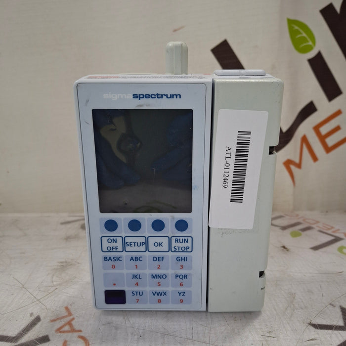 Baxter Baxter Sigma Spectrum 6.05.14 with B/G Battery Infusion Pump Infusion Pump reLink Medical