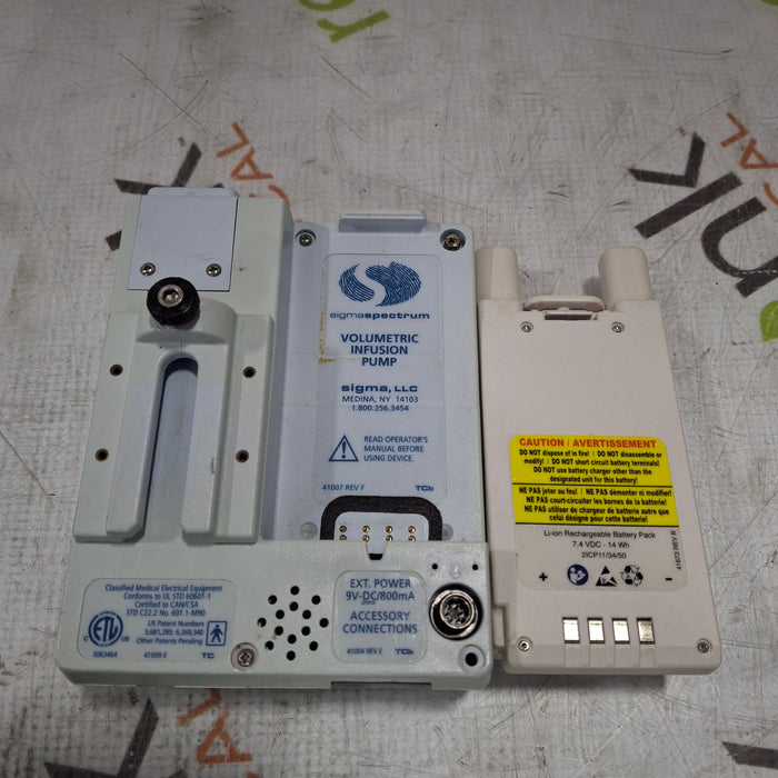 Baxter Baxter Sigma Spectrum 6.05.14 with A/B/G/N Battery Infusion Pump Infusion Pump reLink Medical