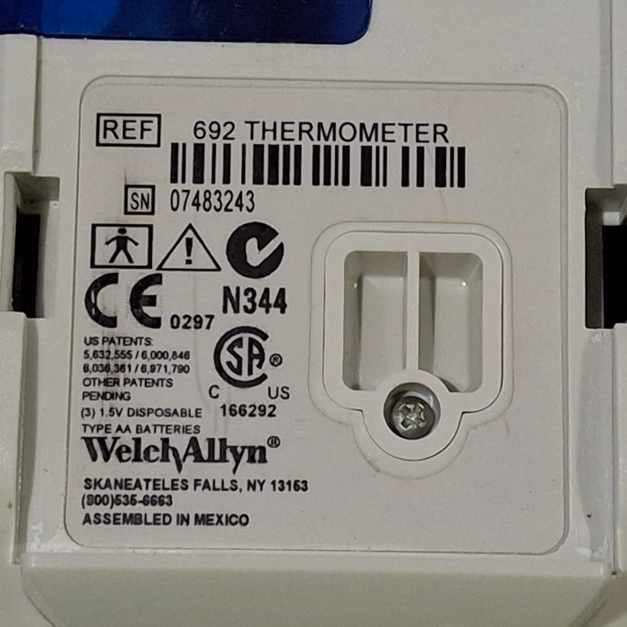 Welch Allyn Welch Allyn SureTemp Plus 692 Thermometer Diagnostic Exam Equipment reLink Medical