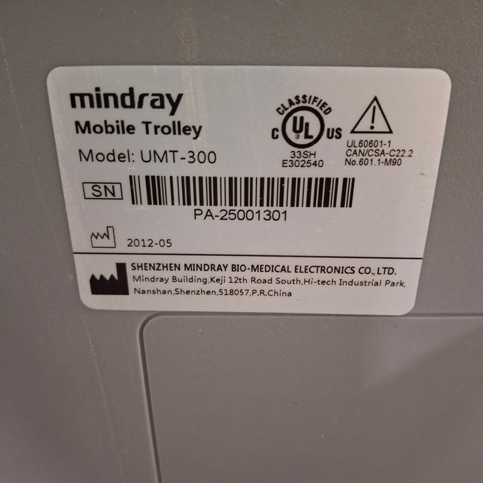 Mindray Mindray UMT-300 Mobile Trolley Patient Monitors reLink Medical