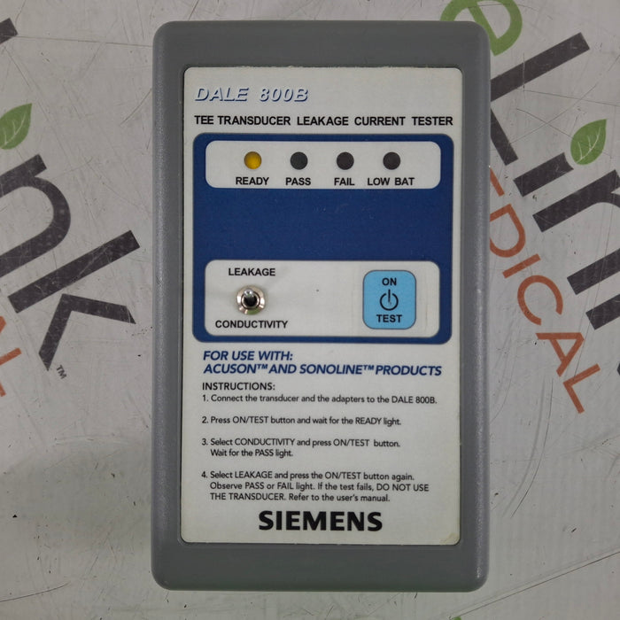 Dale Technology Dale Technology Dale 800B Tee Transducer Leakage Current Tester Test Equipment reLink Medical