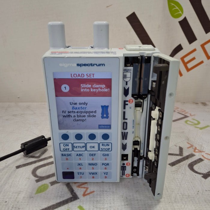 Baxter Baxter Sigma Spectrum 6.05.14 with A/B/G/N Battery Infusion Pump Infusion Pumps reLink Medical
