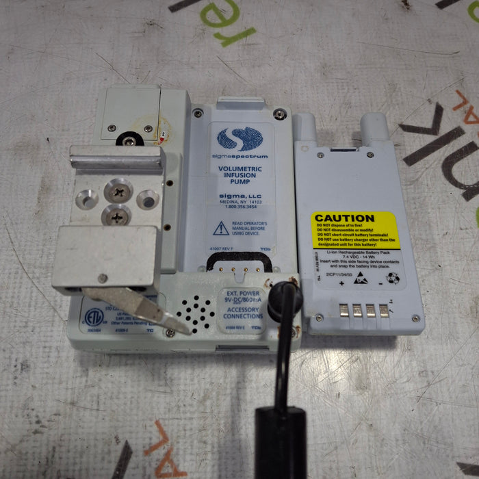 Baxter Baxter Sigma Spectrum 6.05.14 with A/B/G/N Battery Infusion Pump Infusion Pumps reLink Medical