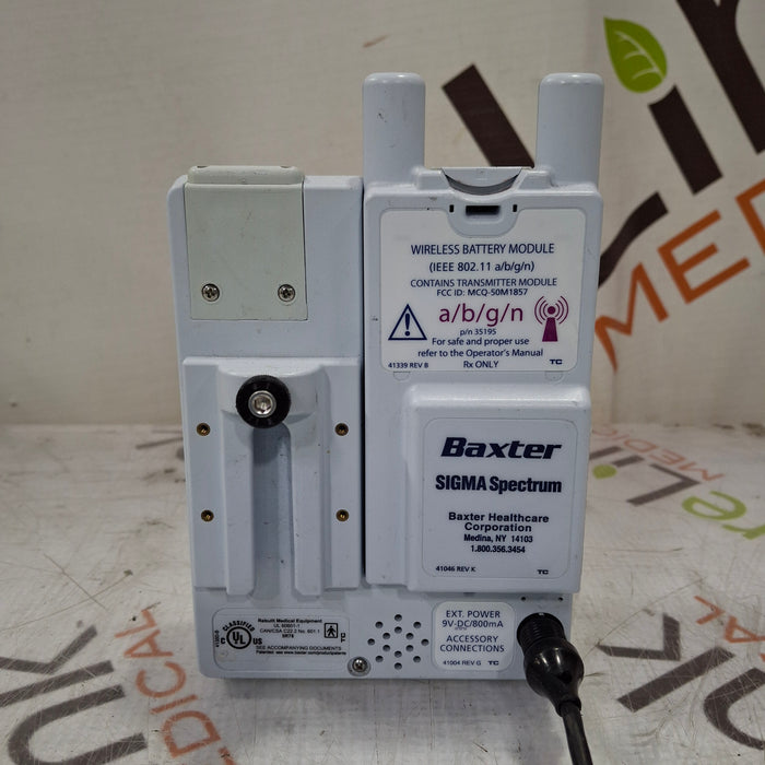 Baxter Baxter Sigma Spectrum 6.05.14 with A/B/G/N Battery Infusion Pump Infusion Pump reLink Medical